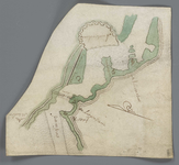 A-0577 [Schetskaart van een ontworpen dam met sluizen in het IJ bij Durgerdam], circa 1690