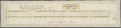 A-0784 Concept grondwerk waar op de duijker ten zuijden de Butter molen onder Hazerswoude te leggen; met..., 1774