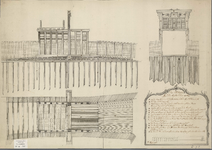 A-0788 [Kaart van een duiker te Leidschendam en van daaraan ontworpen vernieuwingen], 1762