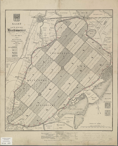 A-0833 Kaart van de gemeente Haarlemmermeer, 1857