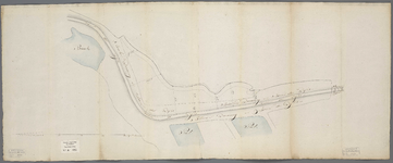 A-0892 [Schetstekening van een gedeelte van de Slaperdijk ten westen van Spaarndam], 1819