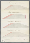 A-0893 [Profieltekeningen van de verhoogde Slaperdijk], circa 1824