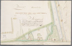 A-0898 Kaart waar op twee bijzondere concepte, sluijting van de ringdijk, omtrent het Stompwijckse verla..., 1768