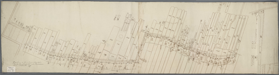 A-0903 [Kaart van het oostelijke deel van de geprojecteerde ringdijk van de droogmakerij in de Voorofsch..., 1779