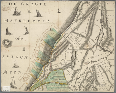 A-0919 [Blad van de overzichtskaart van Rijnland van 1746 van Jan Janszoon Douw en Steven Pieterszoon va..., 1771
