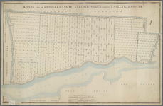 A-1166 Kaart van de drooggemaakte Veenderpolder onder Esselykerwoude, circa 1840