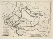 A-1224 Nieuwe aftekening tot droogmakinge van de uytgeveende landen geleegen in Rynland, Amstelland & Ut..., 1742