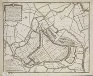 A-1233 Kaart. Gecopieerd uit de groote kaart van Rhynland. waar op de geconcipieerde bedyking en droogma..., 1791