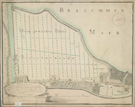 A-1257 [Kaart van de drooggemaakte Rijnsaterwoudsche polder onder Rijnsaterwoude], 1825