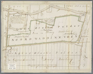 A-1304 Kaarte gecopieerd uit de groote kaart van Rhijnland, waar op afgeteekend, de ringdijk der veen en..., 1779