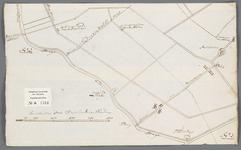 A-1314 [Situatiekaart van de watergangen en kunstwerken gelegen ten noordwesten van Nieuwveen], circa 1790