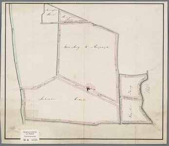 A-1353 [Kaart van de veen- en droogmakerij van Sluipwijk], 1810