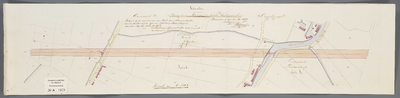 A-1658 Situatie van de brug bij de Marendijksche watermolen, 1841