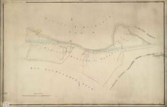 A-1661 [Kaart van de gemeente Houtrijk en Polanen, met het tracé van de spoorweg Amsterdam-Haarlem over ..., circa 1838