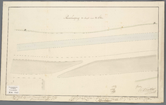 A-1664 [Kaart van de te maken beschoeiing langs de Spaarndammerdijk en de spoorweg Amsterdam-Haarlem], 1839