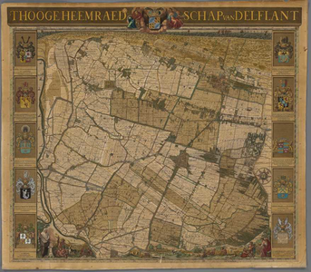 A-1743 't Hooge heemraedschap van Delflant, 1712