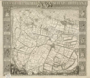 A-1745 't Hooge heemraedschap van Delflant, 1750