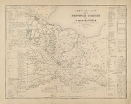 A-1775 Statistieke kaart van de provincie Utrecht, 1844