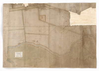 A-1788 [Kaart van het oostelijke gedeelte van de polder Rapijnen en het zuidelijk gedeelte van de polder..., circa 1563