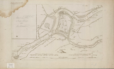 A-1814 [Kaart van het Spijk en van een gedeelte van den Nederrijn tot de Waal], 1769