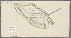 A-1817 [Situatietekening van het verloop van de Rijn bij Salmorth], 1769