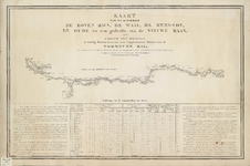 A-1820 Kaart van de rivieren de Boven Rijn, de Waal, de Merwede, de Oude en een gedeelte van de Nieuwe M..., 1835