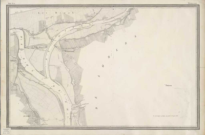 A-1847 Kaart van de rivieren de Boven en Neder-Rijn, de Lek en de Nieuwe Maas van Lobith tot Brielle : ..., 1835