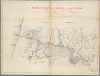 A-1886 Noord-Zee-haven en kanaal voor Amsterdam : generaal plan der ontworpen werken bestaande in het ma..., 1855