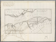 A-1926 [Kaart van het Haringvliet nabij Middelharnis en Sommelsdijk, met ontwerp voor de verlening van d..., 1757