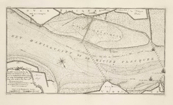 A-1937 Kaart van een gedeelte der rivier het Haring Vliet, van boven den Stadsen hoek tot Hellevoetsluis, 1781