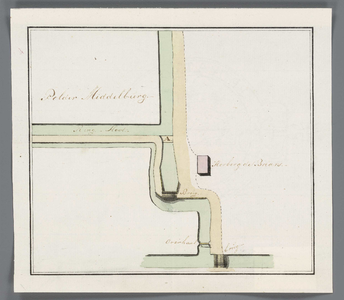 A-2033 [Kaart van een gedeelte van de Gaywatering onder Reeuwijk], 1816