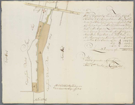 A-2196 Kaart van het uijt te aarden land van de heer N. Holtius op de woning Ringgraaff onder de ambagte..., 1766