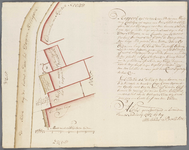 A-2202 Kaart en rapport van een gedaene inspectie op het versoek van Pieter v. Weetering casteleijn int ..., 1767