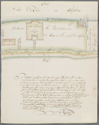 A-2238 Kaart figuratief tot elucidatie op het verzoek van mr. Bartholomeus de Moor van Immerzeel, tot he..., 1772