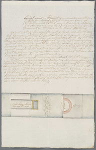 A-2410 Berigt van den adjunct landmeeter van Rhijnland Jb de Sauvage, op het te kennen geven van B.M.J. ..., 1803