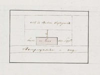 A-2459 [Kaart van een stukje dijkgrond met een huis en erf aan de Stompwijkseweg in de Drooggemaakte Gro..., 1810