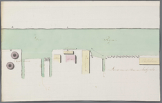 A-2496 [Kaart van een pannen- en estrikbakkerij aan de Oude Rijn onder Valkenburg], 1820