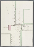 A-2498 [Kaart met gedeeltelijke weergave van de buitenplaats Langenhorst onder Wassenaar], 1820