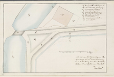 A-2564 Situatie van het tegenwoordige en plan of aanvrage tot de doene verandering om er bij de woning v..., 1837