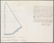 A-2575 [Kaart van te ontgronden land in de Munnikenpolder onder Leiderdorp], 1837