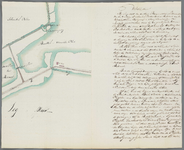A-2676 [Kaart van de Piet Bollesluis en omgeving in de Schinkelpolder onder Aalsmeer], 1825