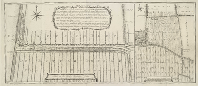 A-2715 Kaart van een gedeelte der veen en droogmakery genaamt de Butter-polder, welke meede begrepen is ..., 1773