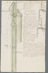 A-2720 Kaart tot het eerste en derde concept [met weergave van de vijzel- en schepradmolens staande lan..., 1763