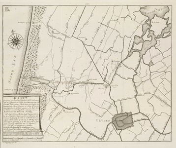 A-2760 Kaart (gecopieert uijt de groote Rhijnlands kaart d' ao. 1687) waar in is afgetekent een concept ..., 1769