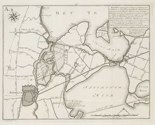 A-2761 Kaart (Gecopieert uijt de Groote Kaart van Rhynland d' Ao. 1687.) waar in vertoont word, een Conc..., 1769