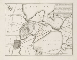 A-2763 Kaart (Gecopieert uijt de Groote Kaart van Rhynland d' Ao. 1687.) waar in vertoont word, een Conc..., 1769