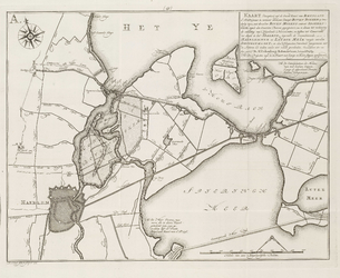 A-2764 Kaart (Gecopieert uijt de Groote Kaart van Rhynland d' Ao. 1687.) waar in vertoont word, een Conc..., 1769