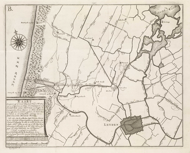 A-2778 Kaart (gecopieert uijt de groote Rhijnlands kaart d' ao. 1687) waar in is afgetekent een concept ..., 1769