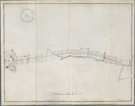 A-2806 [Kaart van percelen grond op het traject van het te graven Uitwateringskanaal onder Katwijk aan Zee], 1805