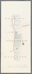 A-2865 [Kaart van een geprojecteerde schutkamer en schutkolk in de sluis te Leidschendam], 1840
